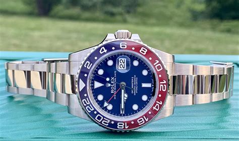 rolex submariner pepsi white gold|Rolex Pepsi new price.